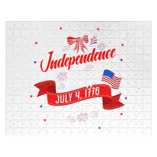 Independence Day 4th July 1776 American Patriots Jigsaw Puzzles