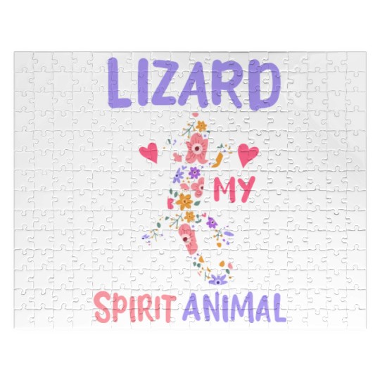 Lizard Reptile Herpetologist Lizard Lover Jigsaw Puzzles