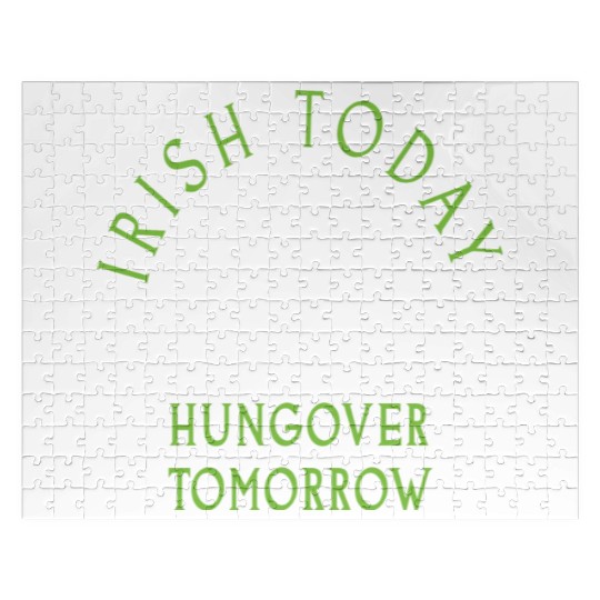 Irish Today St Patrick s Day Ireland Jigsaw Puzzles