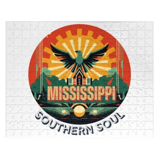 Mississippi vibes Jigsaw Puzzles