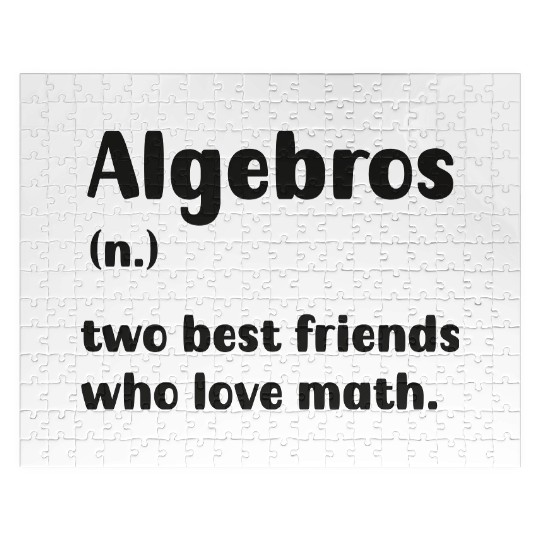 Algebros - Math Best Friends Jigsaw Puzzles