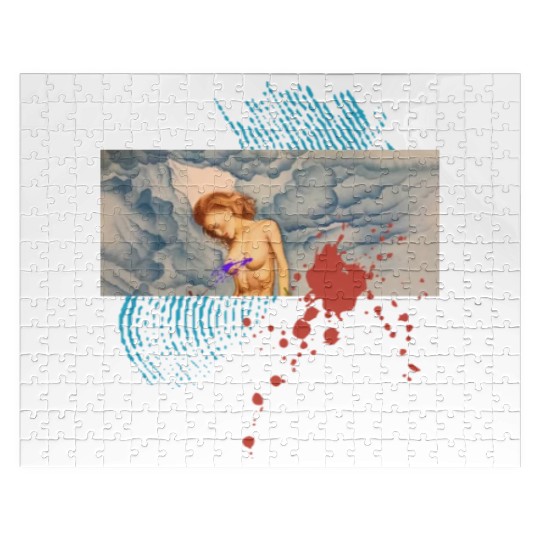 storm clouds girl Jigsaw Puzzles