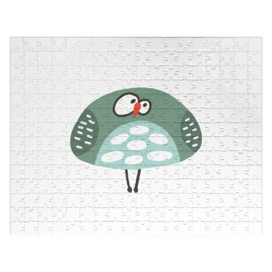 Gobble Gobble Strange Bird Jigsaw Puzzles