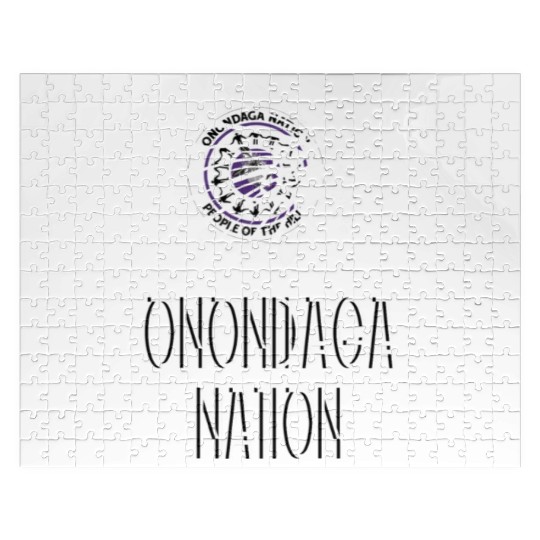 Onondaga Nation Indigenous Native American Headdre Jigsaw Puzzles