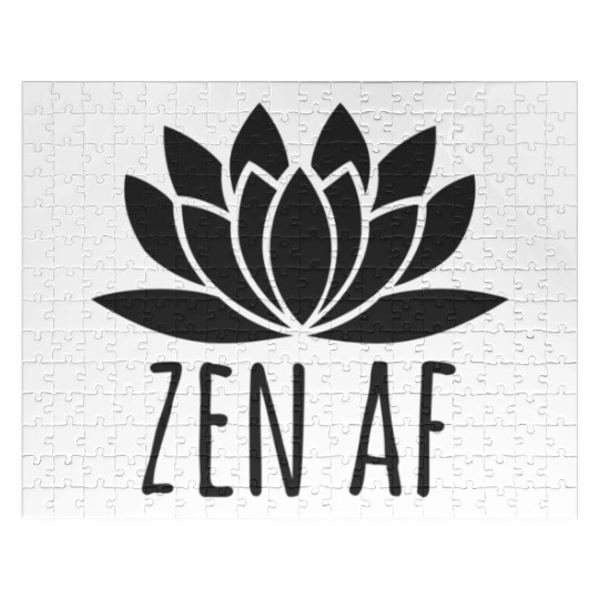 Lotus Buddhism Zen Af Jigsaw Puzzles