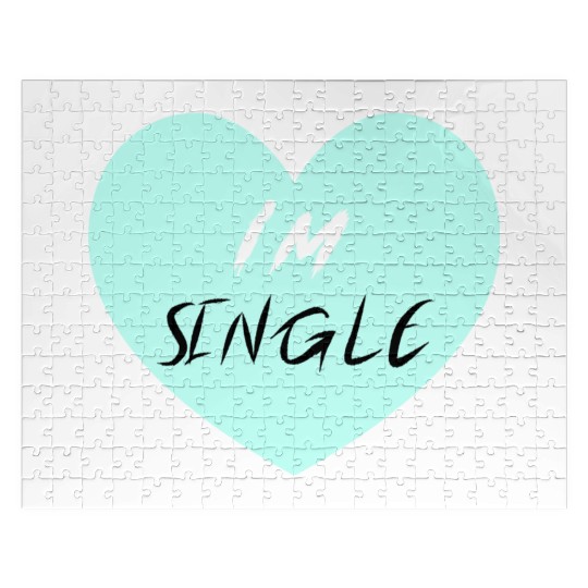 "I'm Single" Beautiful Jigsaw Puzzles -Love-Self