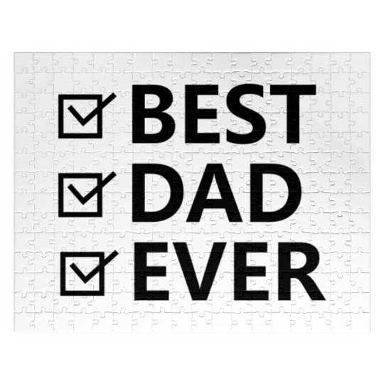 Best Dad Ever (Happy Father's Day) Jigsaw Puzzles