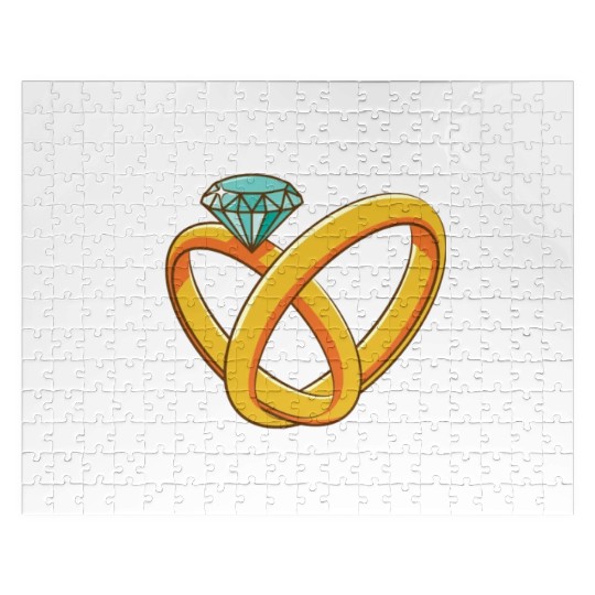 I Asked Her She Said Yes Funny Engagement Proposal Jigsaw Puzzles