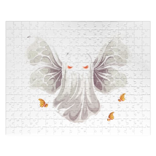 Butterfly Halloween Trick Or Treat Insect Lover Jigsaw Puzzles