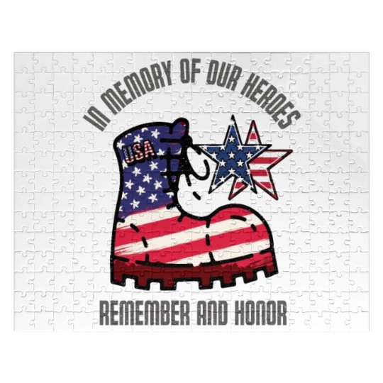 God bless America the land of the free Jigsaw Puzzles