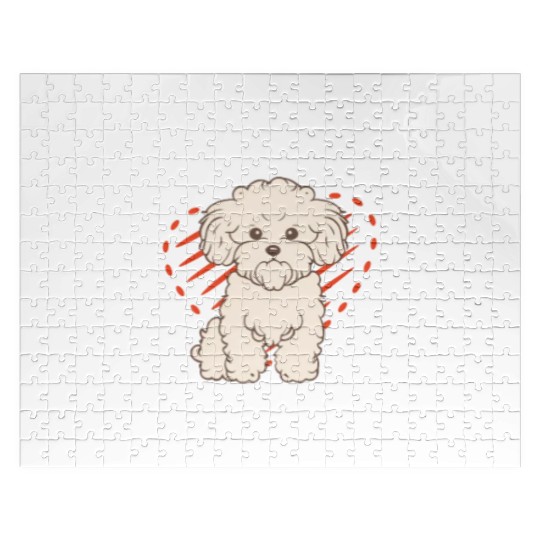 A True Friend Leaves Paw Prints On Your Heart Jigsaw Puzzles