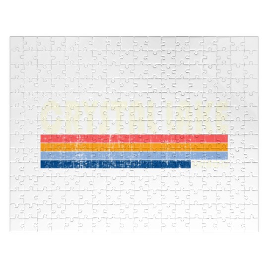 70S 80S Style Crystal Lake Il Jigsaw Puzzles