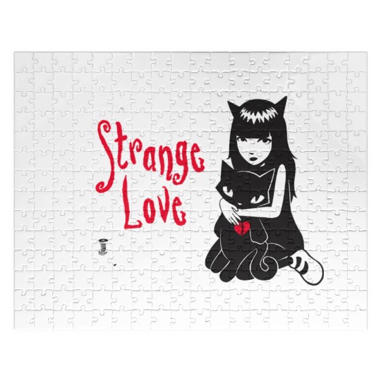 Emily The Strange Strange Love Jigsaw Puzzles