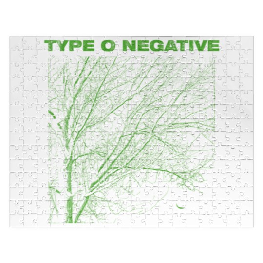 Type O Negative Tree Black Jigsaw Puzzles