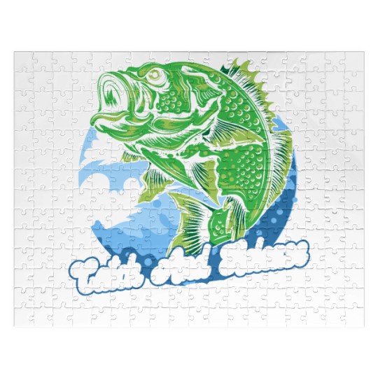 Hand Fishing Fisherman Noodling Lover Fisher Fish Jigsaw Puzzles