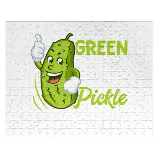 Paint Me Green And Call Me A Pickle Bitches Jigsaw Puzzles