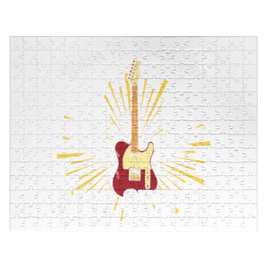 Born To Rock The Bass Guitar Musician Music Band Jigsaw Puzzles