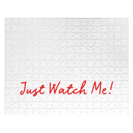 Positive Affirmation I Can I Will Just Watch Me Jigsaw Puzzles