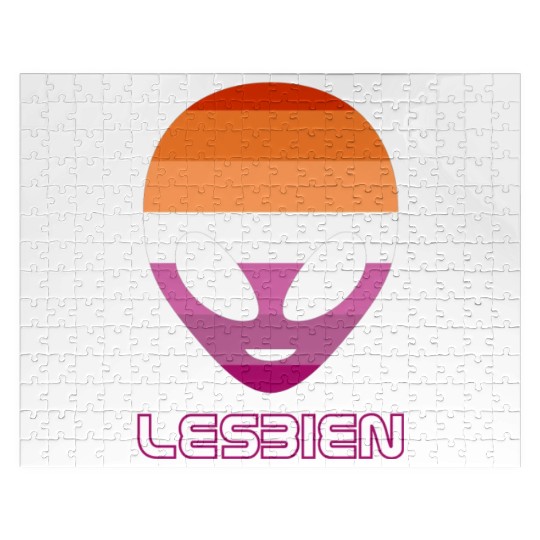 Lesbien aka lesbian alien Jigsaw Puzzles