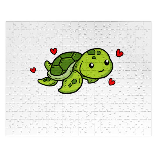Just A Who Loves Turtles Sea Turtle Jigsaw Puzzles