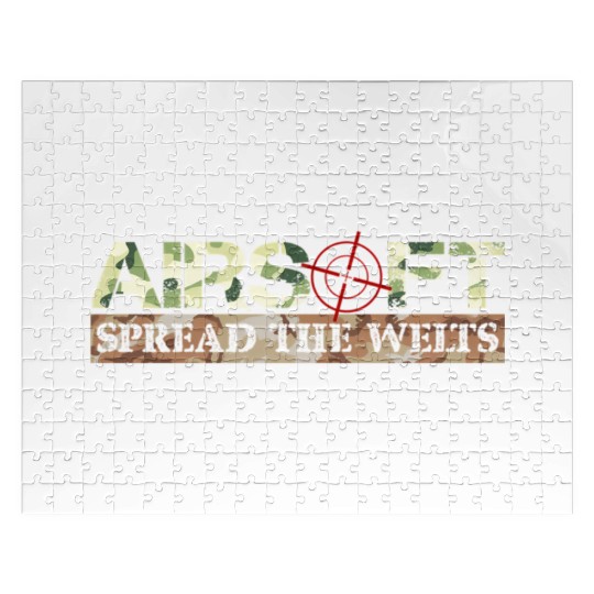 Spread The Welts Airsoft Bb Gun Rifle Jigsaw Puzzles
