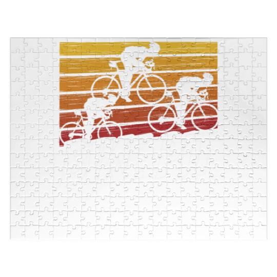 Bike Pit Crew Cycling Bicycle Bike Race Racing Jigsaw Puzzles