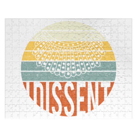 I Dissent Quote Jigsaw Puzzles