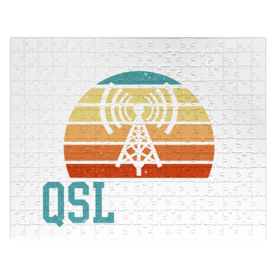 Ham Radio Operator Morse Code Radioactivity Jigsaw Puzzles