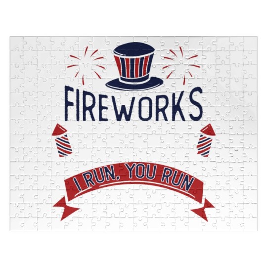 Fireworks Director 4th of July Jigsaw Puzzles
