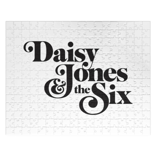 Daisy Jones The Six - Logo Jigsaw Puzzles