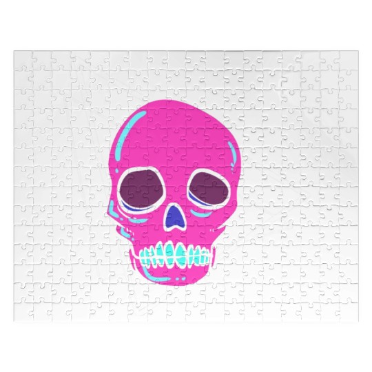 Dead Inside Skull Artist Gift Jigsaw Puzzles