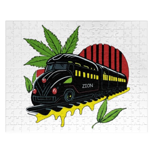 Zion Train Jigsaw Puzzles