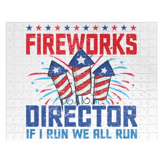 Fireworks director if i run we all run Jigsaw Puzzles