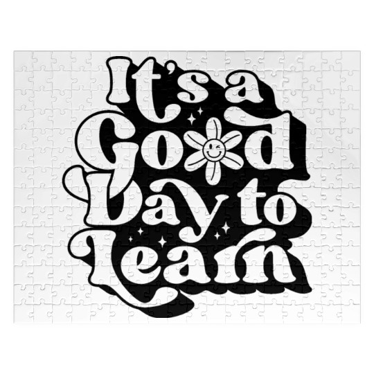 It's A Good Day To Learn Jigsaw Puzzles