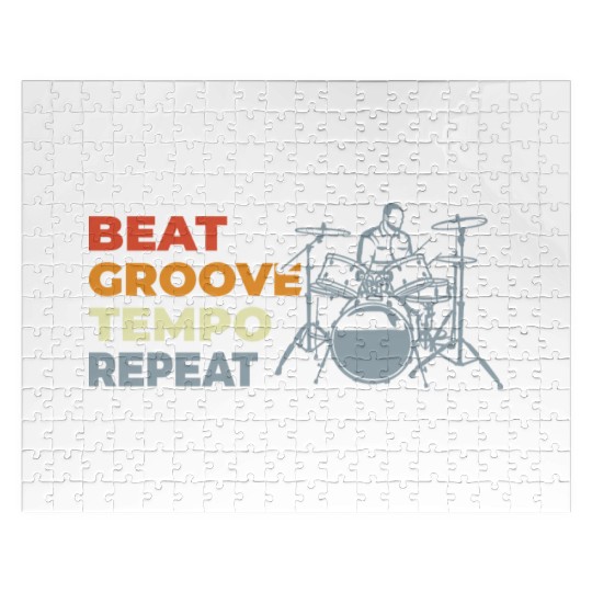 Drummer Motivation Jigsaw Puzzles