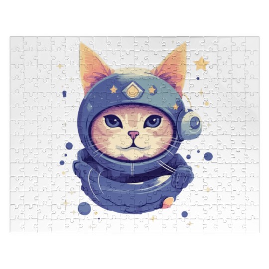 cat in space Jigsaw Puzzles