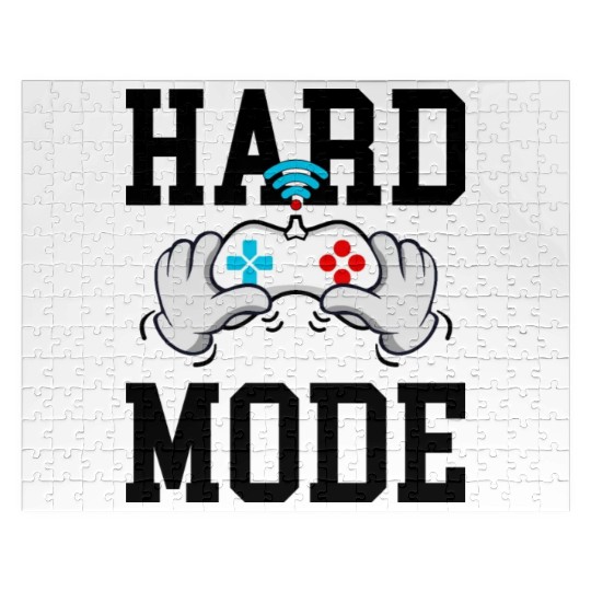 NEVER GIVE UP | EVERY GAMER ALWAYS TRY HARD MODE Jigsaw Puzzles
