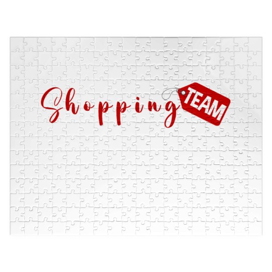 Black Friday Shopping Team 2 Jigsaw Puzzles
