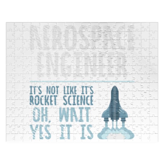 Aerospace Engineer Rocket Science Space Scientist Jigsaw Puzzles