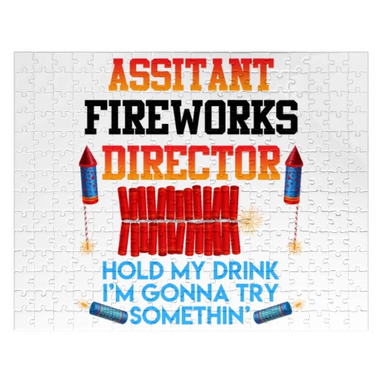 Independence Day Assistant Fireworks Director USA Jigsaw Puzzles
