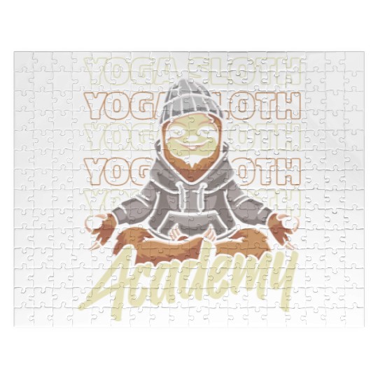 Sloth Academy Sloth Yoga Jigsaw Puzzles