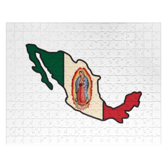Our Lady Of Guadalupe Virgin Mary Jigsaw Puzzles