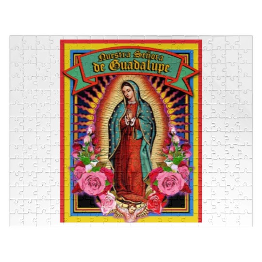 Our Lady Of Guadalupe Virgin Mary Jigsaw Puzzles