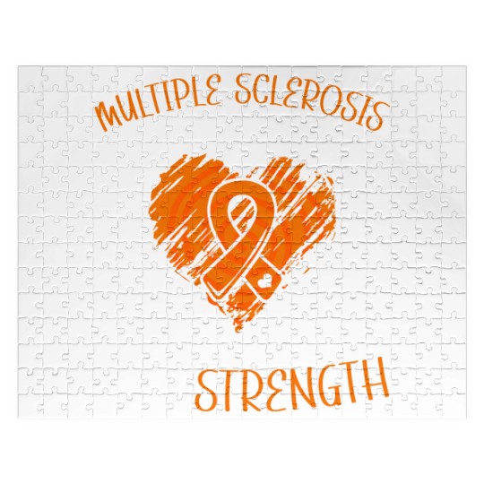 MS Warriors Never Underestimate Our Strength Jigsaw Puzzles