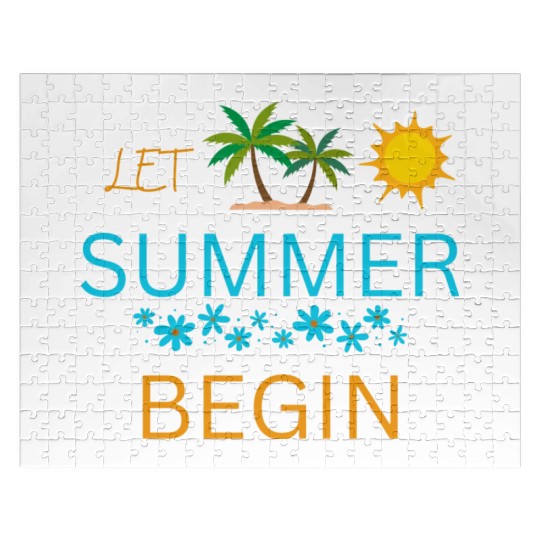 Let Summer Begin Jigsaw Puzzles