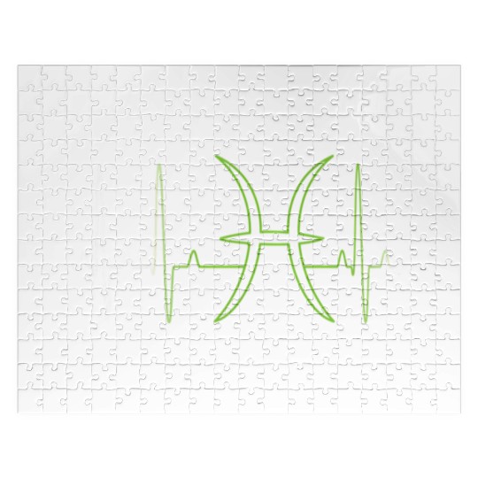 Pisces Astrology Sign Hebeat February March Jigsaw Puzzles