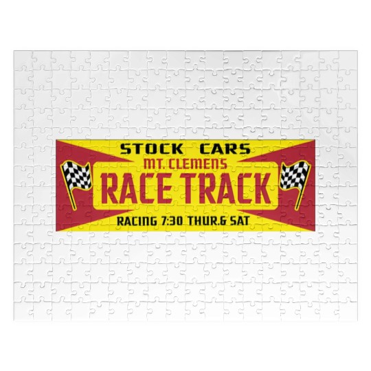 Mt Clemens Race Track Jigsaw Puzzles