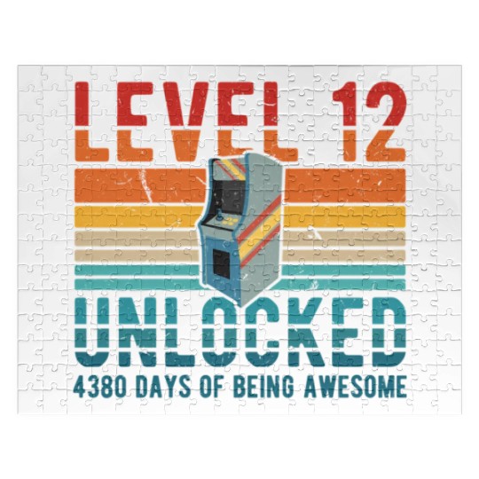 2007 12th Being Awesome 4380 Days Anniversary Jigsaw Puzzles