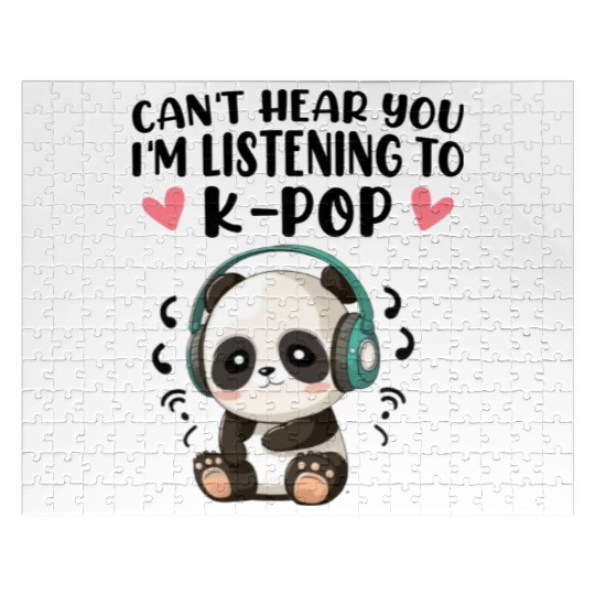 Can't Hear You I am Listening to K-Pop Jigsaw Puzzles