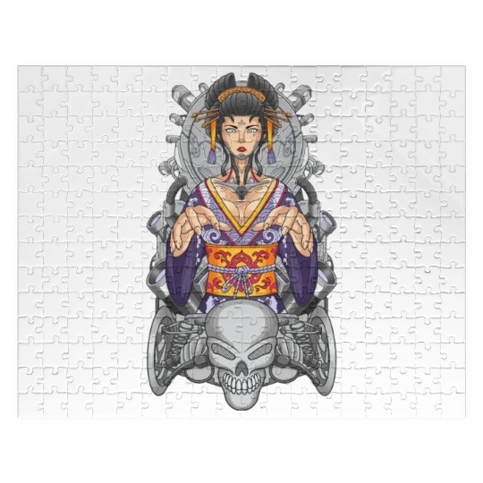 Geisha machine automotive Jigsaw Puzzles